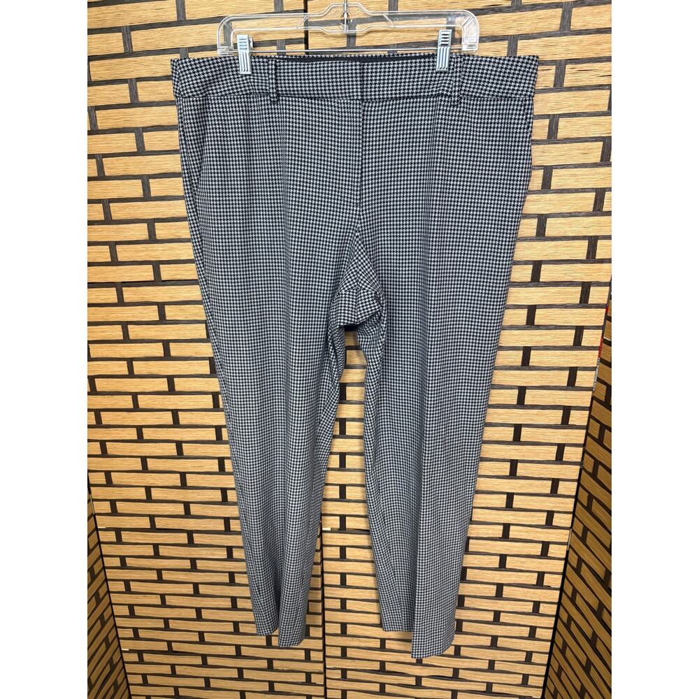 Talbots‎ Black And White Dress Pants Size 16